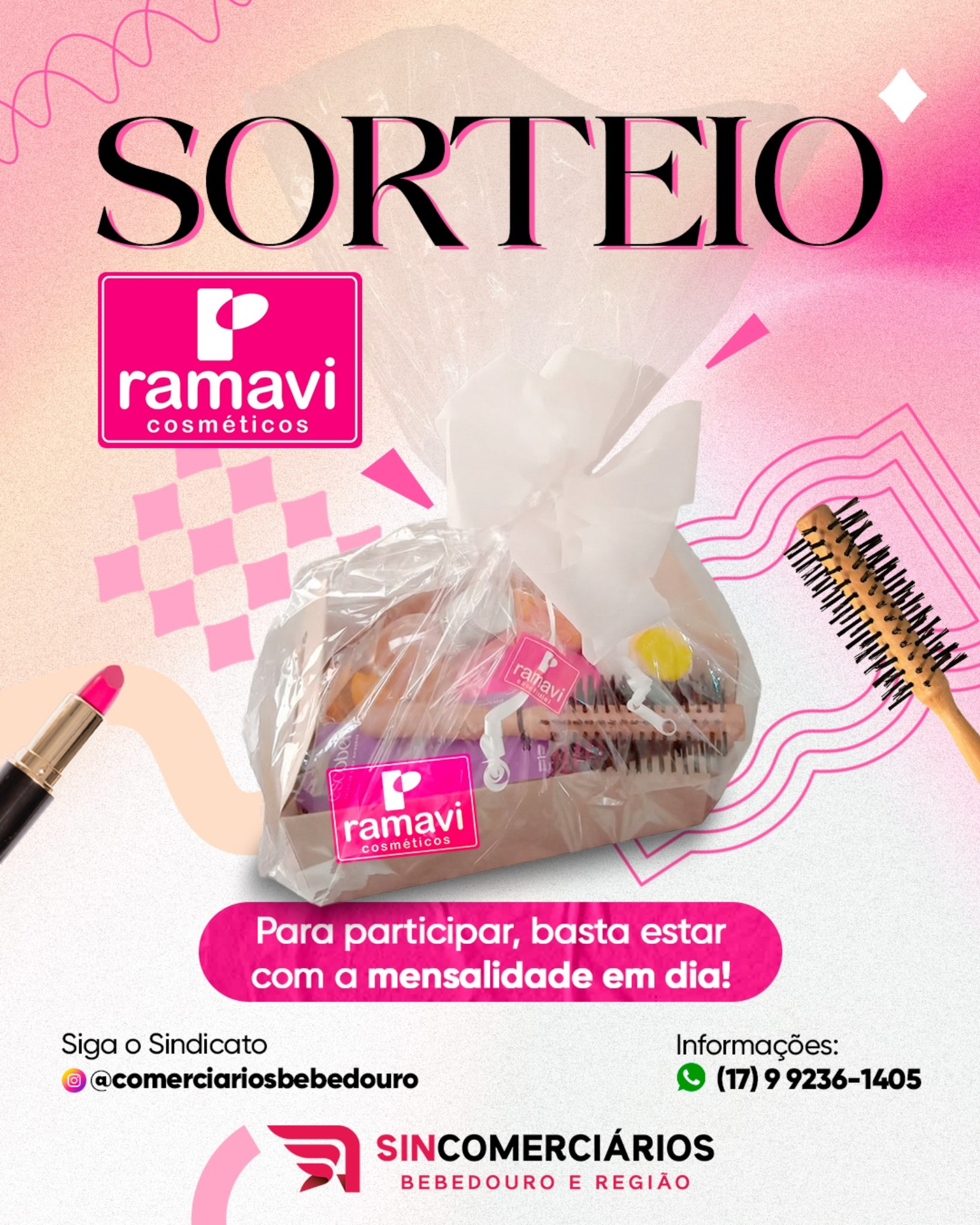 Sorteio Especial Ramavi Cosméticos